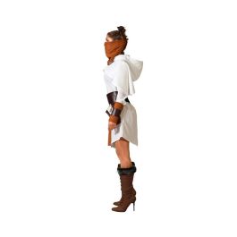 Disfraz Galaxia Blanco para Mujer Adulto - Vestido, Capa, Cinturón y Manguitos - Talla XXL Disfraz Galaxia Blanco para Mujer Adulto - Vestido, Capa, Cinturón y Manguitos - Talla XXL