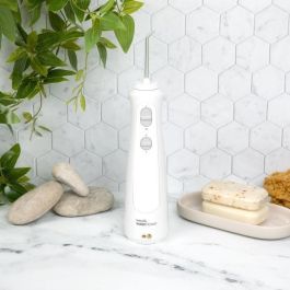 Waterpik WAT0073950322430 WF-13 Perla Jet Dental Inalámbrico Recargable Blanco con 2 Niveles de Presión y 4 Puntas