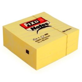 FIXO Cubo 400 Notas Adhesivas 76x76mm Amarillas 65005463 Precio: 8.49999953. SKU: BIX65005463