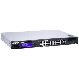 QNAP QGD-1600P Switch PoE Gestionado Gigabit Ethernet 16+4 Puertos Montaje en Rack 1U
