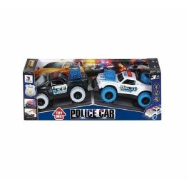 Coche policia fricción en pack de 2 ud., giro 360º, con luces y sonidos 16x10x8cm Precio: 10.89. SKU: B13S3X7NXG