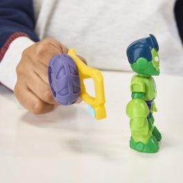 Hasbro Figura Iron Hulk y Vehículo Blindado Bolide, Marvel Iron Man, HASG14725P0, A partir de 3 Años