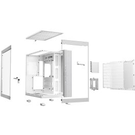 be quiet! 600 DX Caja Gaming Midi-Tower PC Light Base, Blanco, Ventana Lateral, Iluminación RGB, ATX/Micro ATX/Mini-ATX