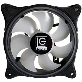 LC-Power LC-CF-120-ARGB-B Ventilador de carcasa 120mm, Iluminación LED ARGB, Negro