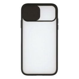 Funda para Móvil con Borde de TPU iPhone 12 Mini KSIX Duo Soft Cam Protect Negro Precio: 6.6550006655. SKU: S1905001