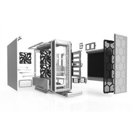 Be Quiet! Silent Base 802 Blanco - Chasis PC ATX Intercambiable Flujo de Aire/Silencio, 3 Ventiladores Pure Wings 2