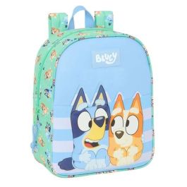 Safta Mochila guarderia adaptable a carro Bluey "Sisters" 22x27x10 cm Precio: 19.59000043. SKU: B137LD66A3