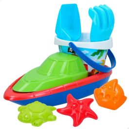 Set de Juguetes de Playa Colorbaby 8 Piezas Barco Polipropileno (24 Unidades)