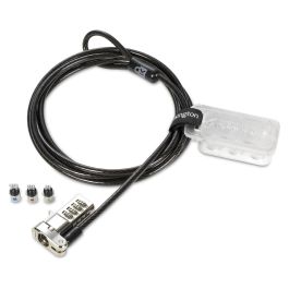 Kensington Candado de Combinación Universal 3 en 1 para Portátil, Cable de 1,8 m, Negro Precio: 68.4999997. SKU: S55134311