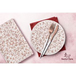 Santa Clara Bol para Cereales Gaia Monaco Brillo, Diámetro 16 cm (24 Unidades)