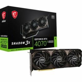 MSI GeForce RTX 4070 Ti SUPER 16G SHADOW 3X OC NVIDIA 16 GB GDDR6X Precio: 1099.78999955. SKU: B1H79Y3WS3