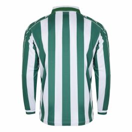 Camiseta de Fútbol de Manga Corta Hombre Kappa Onso Blanco Verde