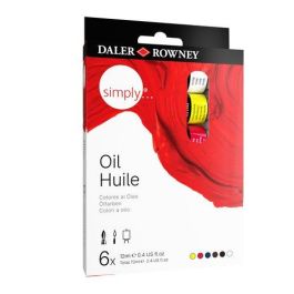 Pintura Oleo Daler Rowney Simply Oil 12 Ml (Tubo) Estuche De 6 Precio: 5.50000055. SKU: B17ARTTC3Y