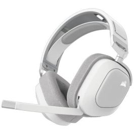 Corsair HS80 MAX Wireless Auriculares Gaming Blancos con Bluetooth y Dolby Atmos para PC y Mac