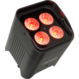 Algamlight Foco Par Led 4x12W RGB IP65 con Batería y W-DMX