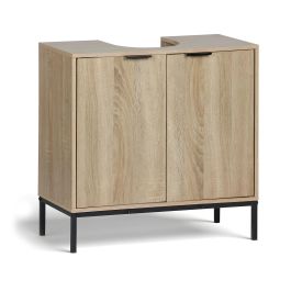 Inde Mueble Lavabo con Puerta Moblekit 60x30x60 cm