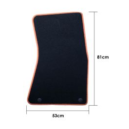 Set de Alfombrillas para Coche OCC Motorsport OCCBW0015YE Bmw E65 Serie 7 Corto 5 Piezas