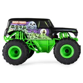 Spin Master 6044955 Monster Jam Grave Digger Coche Teledirigido RC Escala 1:24 Oficial +3 años