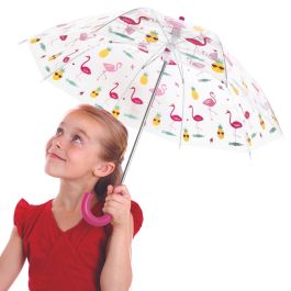 Paraguas infantil transparente impreso4