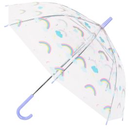 Paraguas infantil transparente impreso4