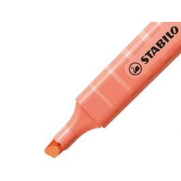 Stabilo Marcador Fluorescente Swing Cool Pastel Coral Meloso Caja 10 Unidades