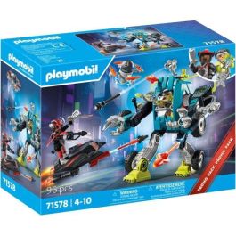 PLAYMOBIL - 71578 - Robot gigante con dron