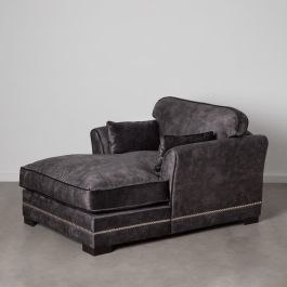 Sofá Chaise Longue Gris Oscuro Tejido 114 X 155 X 92 cm Precio: 1900.0025. SKU: B1KLY2TJCS