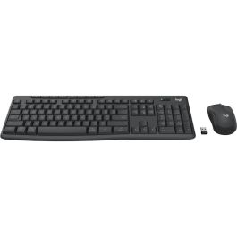 Teclado y Ratón Logitech MK370 Negro Qwerty Español Precio: 64.49999985. SKU: B15TWW34QC