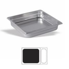VOLLRATH Cubeta Gastronorm GN 2/3 de Acero Inoxidable 18/10, Capacidad 3.1 Litros, Dimensiones 35.3 cm x 32.5 cm x 4 cm de Alto para Cocina Profesional Precio: 30.0685. SKU: B1AGFYVDMS