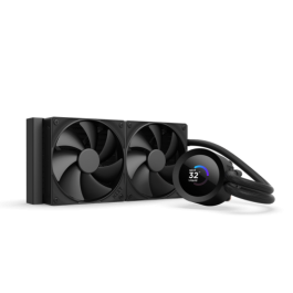 NZXT RL-KN240-B2 Kraken 240 V2 Refrigeración Líquida AIO 240mm con Pantalla y Ventiladores Negro Precio: 131.50000006. SKU: B15WRCR2MG