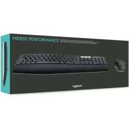 Logitech MK850 Combo Teclado + Ratón Inalámbricos, Bluetooth y Receptor Unifying, Dual, Ergonómico, Silencioso, para PC