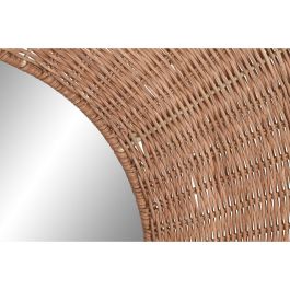 Espejo de pared Home ESPRIT Marrón Natural Tropical 98 x 1 x 98 cm Espejo de pared Home ESPRIT Marrón Natural Tropical 98 x 1 x 98 cm