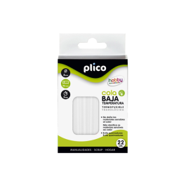 Plico Barra Termofusible Cola Baja Temperatura 8 mm x 95 mm Blister 22 Unidades