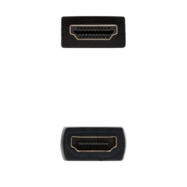 Nano Cable 10.15.1013 Cable HDMI Macho-Hembra V2.0, 3m, Negro, 4K@60Hz, HDR