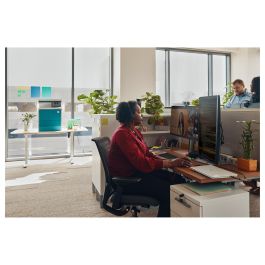 Poly Auriculares Blackwire 3325 Estéreo con Cableado USB-C y Conector de 3.5mm, Certificado para Equipos Microsoft y UC, Color Negro