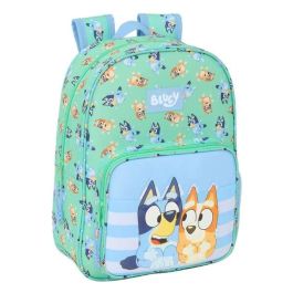 Safta Mochila Infantil Adaptable a Carro Bluey 'Sisters' 26x34x11 cm - Edad 3+ Años
