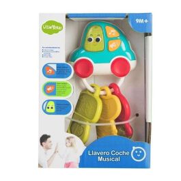 Llavero coche musical luces con caja 10x7x18 Llavero coche musical luces con caja 10x7x18