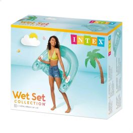 Sillón Hinchable para Piscina Intex Sit N'Float 152 x 28 x 99 cm Sillón Hinchable para Piscina Intex Sit N'Float 152 x 28 x 99 cm