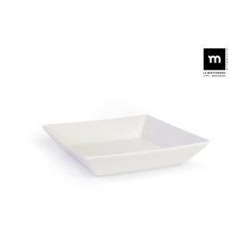 La Mediterranea Ensaladera Bol Cuadrada 21 cm Ivory Brillo Elite (6 Unidades) Precio: 20.50000029. SKU: S2207989