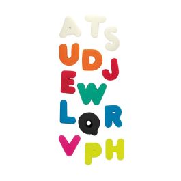 Milan Soft Dough Pasta de Modelar Kit Maletín 8 Botes 59g Colores Surtidos. Abecedario Letras y Herramientas.