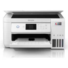 Epson EcoTank ET-2856 A4 Impresora Multifunción con Depósito de Tinta, Wi-Fi, Impresión Dúplex, Escáner, Copiadora, Blanco