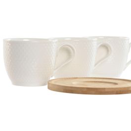 Cafe Basicos DKD Home Decor Blanco Natural 8 x 7 x 11 cm Set de 6 Cafe Basicos DKD Home Decor Blanco Natural 8 x 7 x 11 cm Set de 6