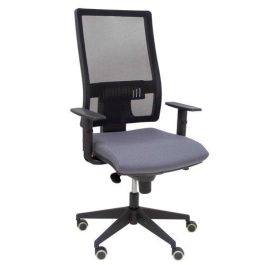 Silla Piqueras Y Crespo Horna Brazos Regulables Mecanismo Sincro Altura Y Apoyo Lumbar Regulable Rueda Parquet Respaldo Malla Negra Transpirable Y Asiento Tapizado Bali Gris Oscuro Precio: 316.78999957. SKU: B148BP6AHJ