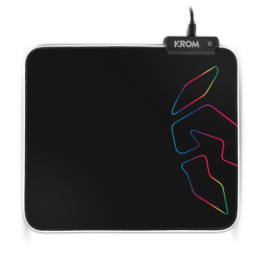 Alfombrilla Gaming con Iluminación LED Krom NXKROMKNTRGB