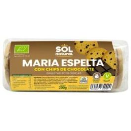 SOLNATURAL Galletas María de Espelta y Chocolate Veganas sin Aceite de Palma 200Gr Precio: 4.4999999. SKU: B15KNSNB85