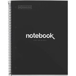 Miquelrius Cuaderno espiral emotions A4 microperforado 80 hojas 90g/m2 cuadro 5 mm tapa forrada