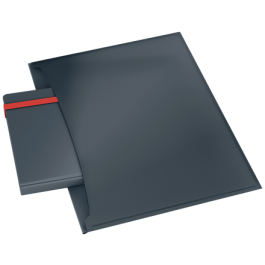 Dosier Sobre Leitz Cosy Pp Opaco Broche A4 Con Dos Bolsillos Gris Pack De 3