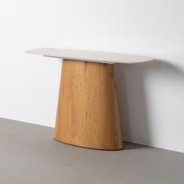 Consola Beige Piedra Piedra Sinterizada 120 X 40 X 77 cm Precio: 380.0005. SKU: B17V8DV78B