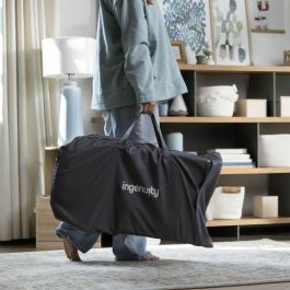 Ingenuity ING74451168541 Asiento Rock-to-Bounce - Música - Vibraciones - Arco de Actividad Extraíble - Peluche Cebra