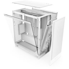 NZXT CM-H72FW-01 H7 Flow - Caja Semitorre de PC ATX/Micro-ATX/Mini-ITX, Blanco